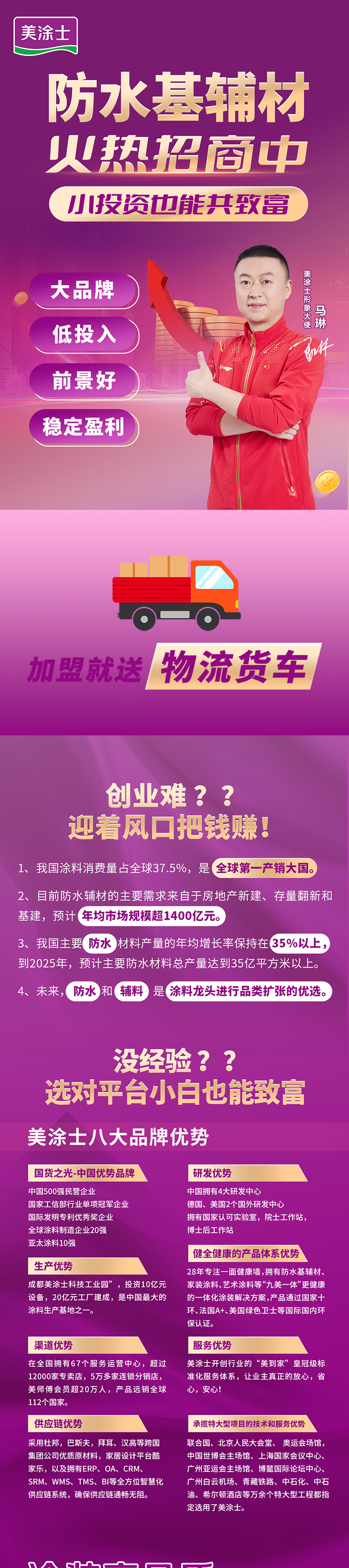 bevictor伟德官网防水涂料加盟